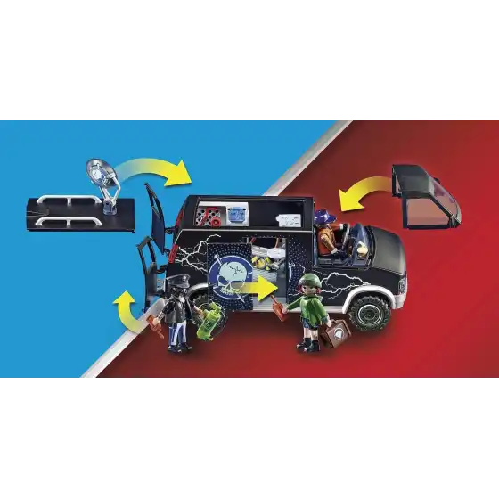 Playmobil City Action 70575 - Furgone Della Banda Di Ladri Playmobil - 1