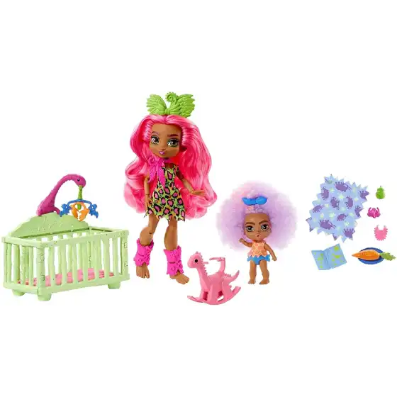 Cave Club Playset Fernessa e Furrah GNL92 Mattel - 1