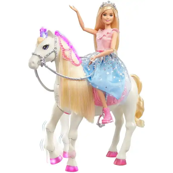 Barbie Princess Adventure Cavallo e Bambola Barbie Principessa GML79 Mattel - 3