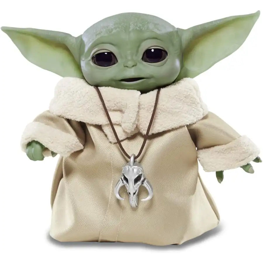 Star Wars The Mandalorian Baby Yoda Animatronic Hasbro - 3
