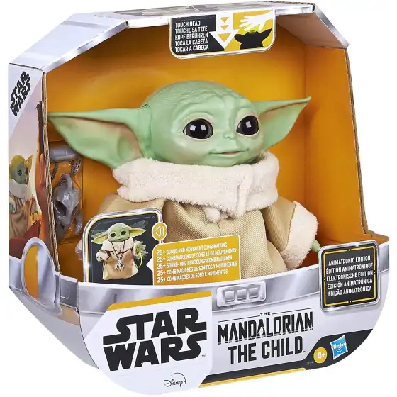 Star Wars The Mandalorian Baby Yoda Animatronic Hasbro - 4