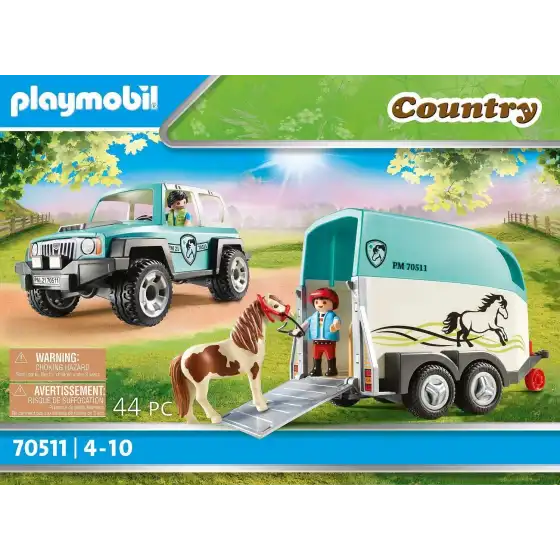 Playmobil Country 70511 Fuoristrada con Rimorchio Playmobil - 4