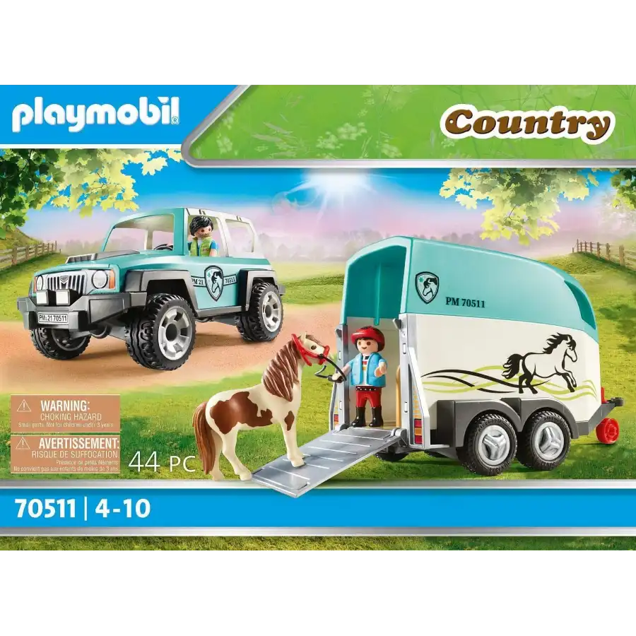 Playmobil Country 70511 Fuoristrada con Rimorchio Playmobil - 4