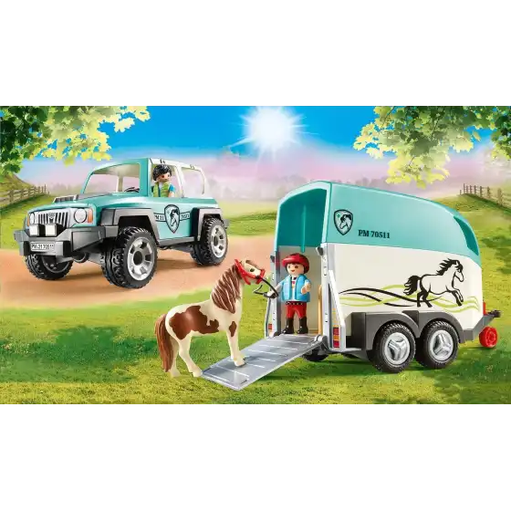 Playmobil Country 70511 Fuoristrada con Rimorchio Playmobil - 6