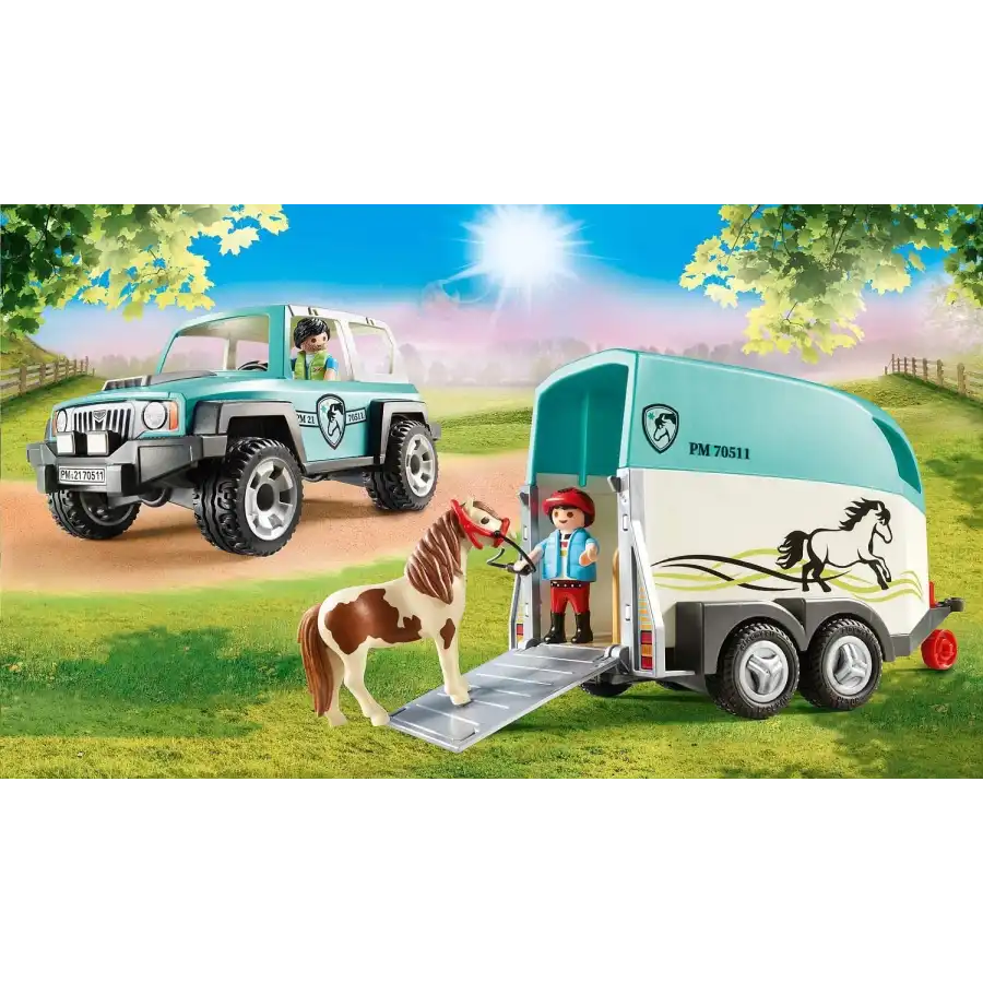Playmobil Country 70511 Fuoristrada con Rimorchio Playmobil - 6