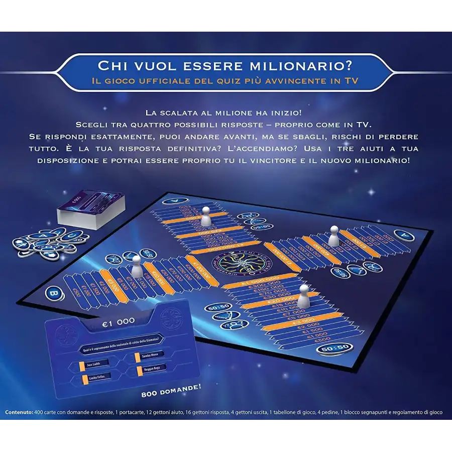 Gioco da Tavolo Chi Vuol Essere Milionario?  Ravensburger - 2