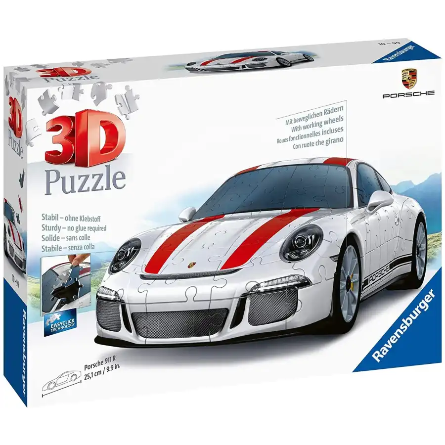 Puzzle 3D Porsche 911 Ravensburger - 8