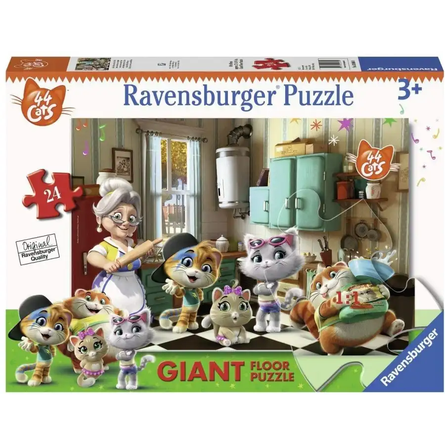 Puzzle Pavimento Gigante 44 Gatti Ravensburger - 1