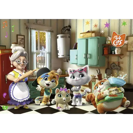 Puzzle Pavimento Gigante 44 Gatti Ravensburger - 2