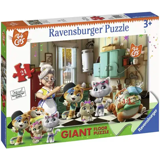 Puzzle Pavimento Gigante 44 Gatti Ravensburger - 3