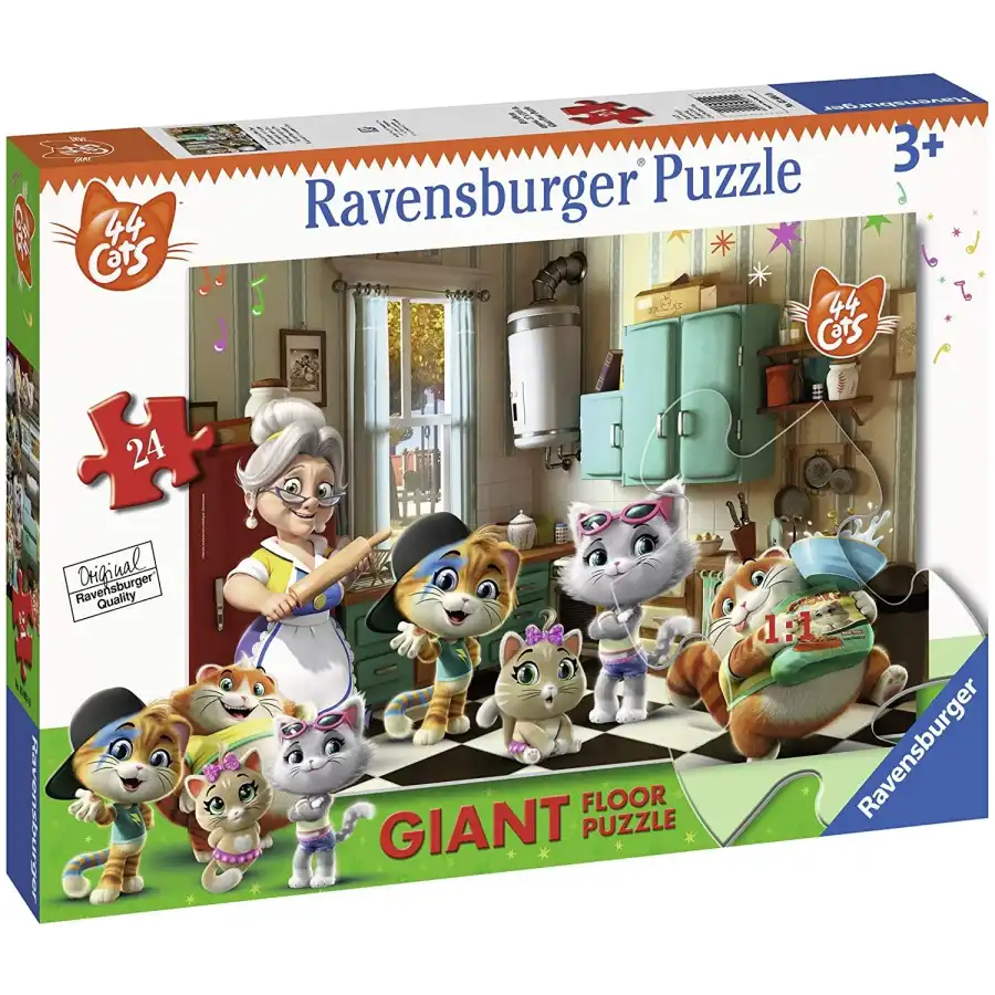 Puzzle Pavimento Gigante 44 Gatti Ravensburger - 3