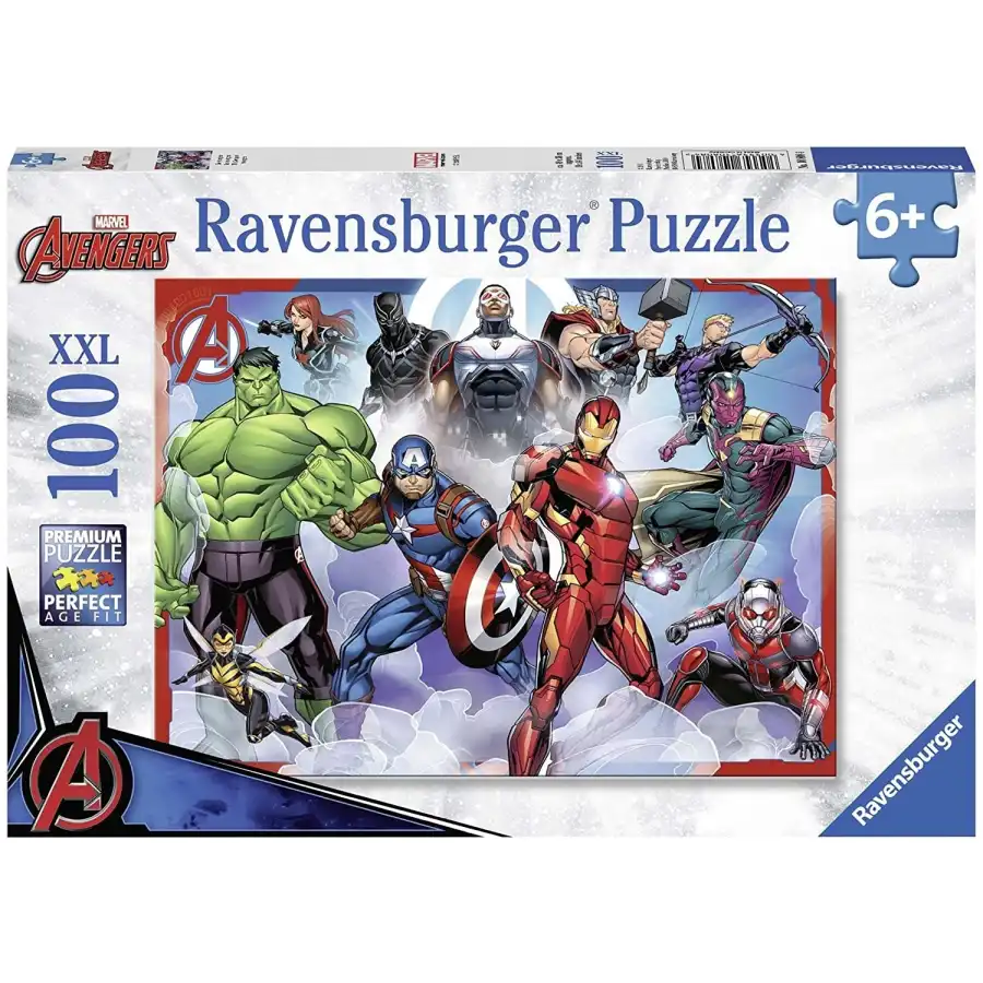 Puzzle 100 Pezzi XXL Avengers 10808 Ravensburger - 4