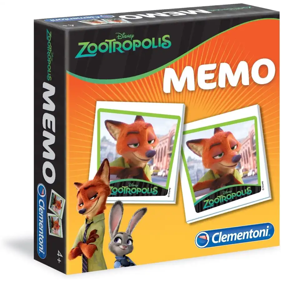 Memo Zootropolis 13956 Clementoni - 2