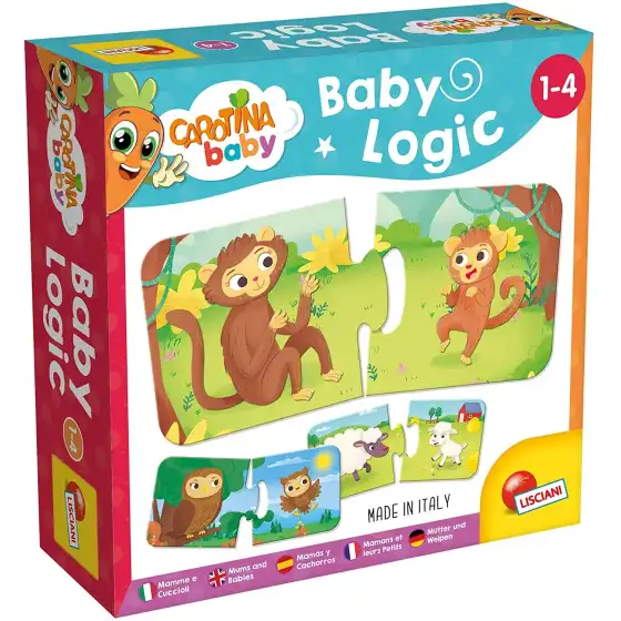 Carotina Baby - Baby Logic Mamme e Cuccioli 80038 Lisciani - 2