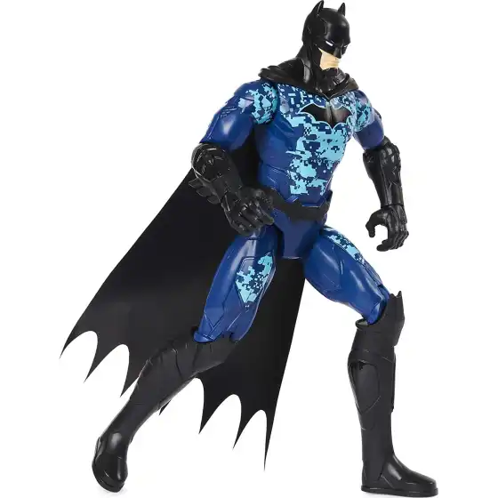 Batman Personaggio con Armatura Blu Bat-Tech Spin Master - 4