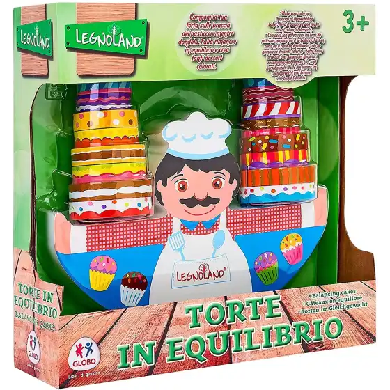 Legnoland Torte in Equilibrio Globo - 3