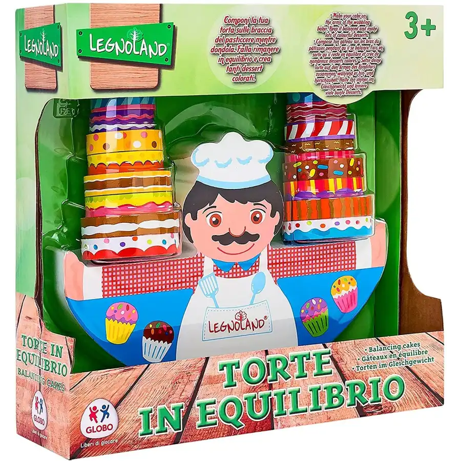 Legnoland Torte in Equilibrio Globo - 3
