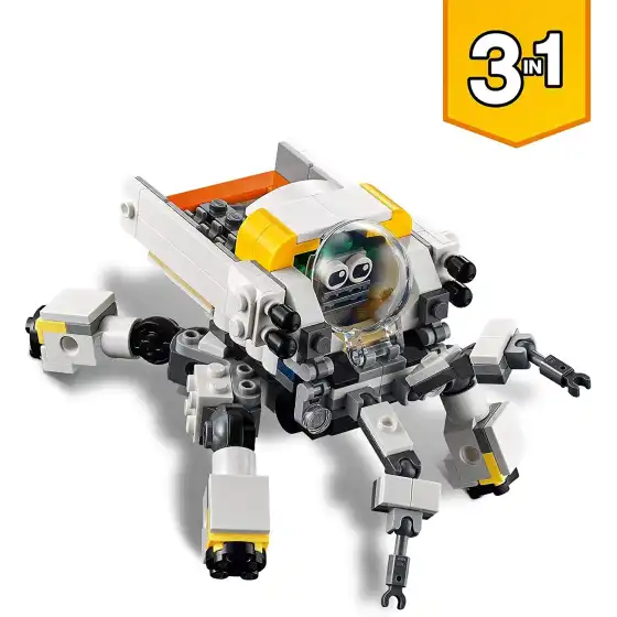 Lego Creator 31115 Mech per Estrazioni Spaziali, Robot Spaziale e Vettore Cargo 3 in 1 Lego - 3