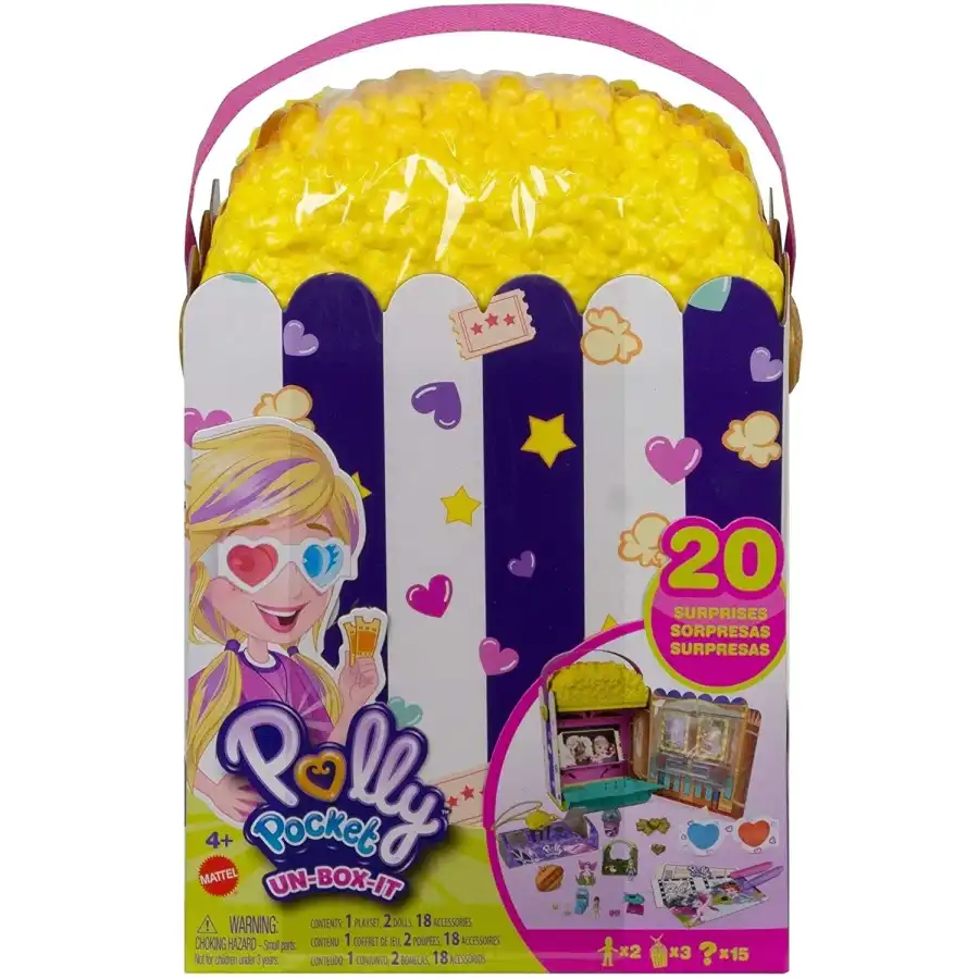 Polly Pocket Box Cinema Popcorn GVC96 Mattel - 5