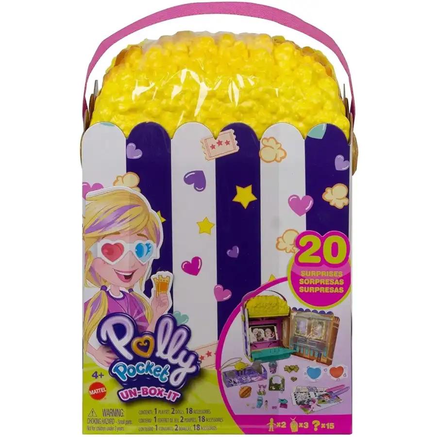 Polly Pocket Box Cinema Popcorn GVC96  Mattel - 5