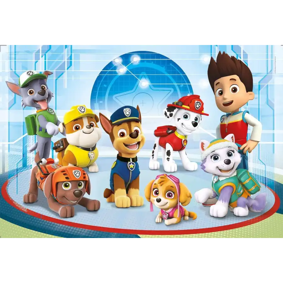 Paw Patrol Supercolor Puzzle 24 Maxi Pezzi 24211  Clementoni - 1