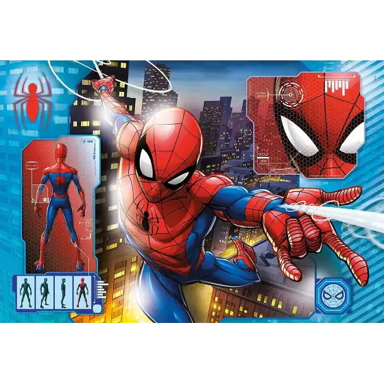 Spiderman Supercolor Puzzle 24 Maxi Pezzi 28507 Clementoni - 2