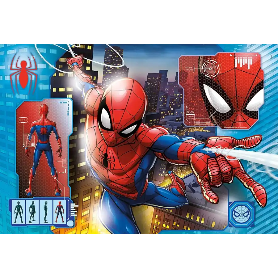 Spiderman Supercolor Puzzle 24 Maxi Pezzi 28507 Clementoni - 2