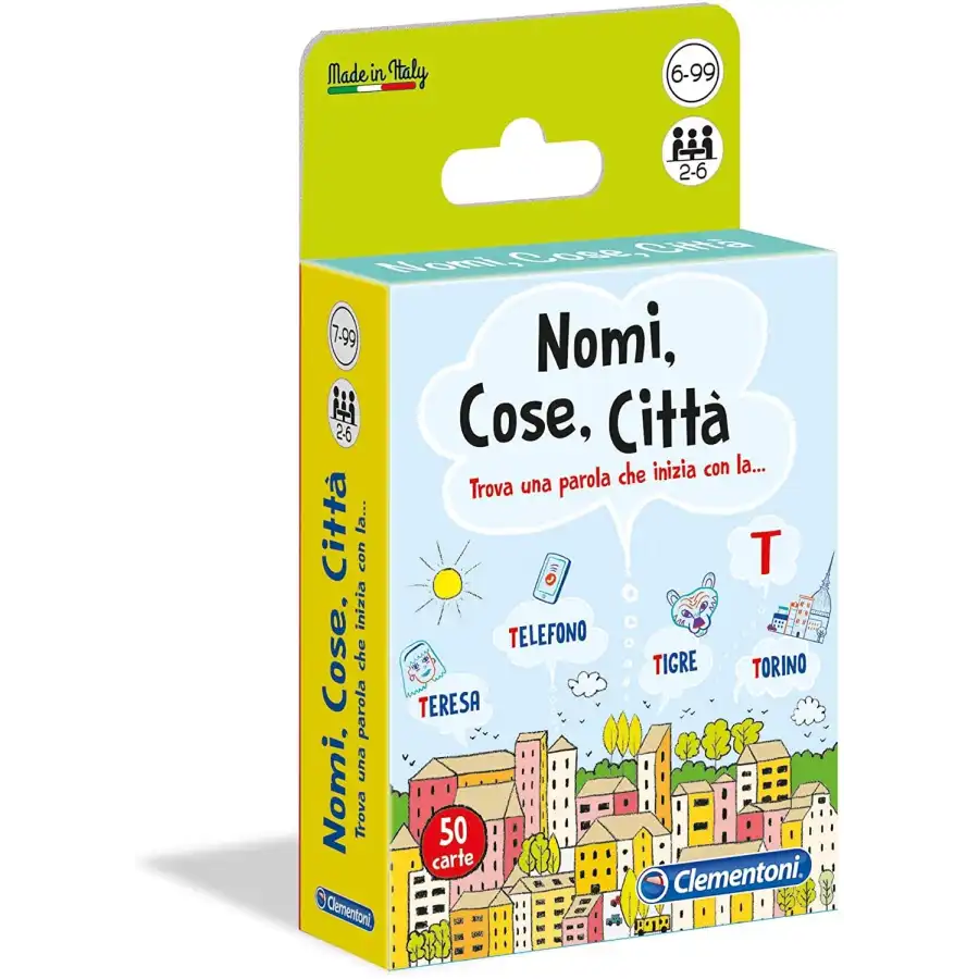 Carte Nomi, Cose, Città 16563 Clementoni - 3