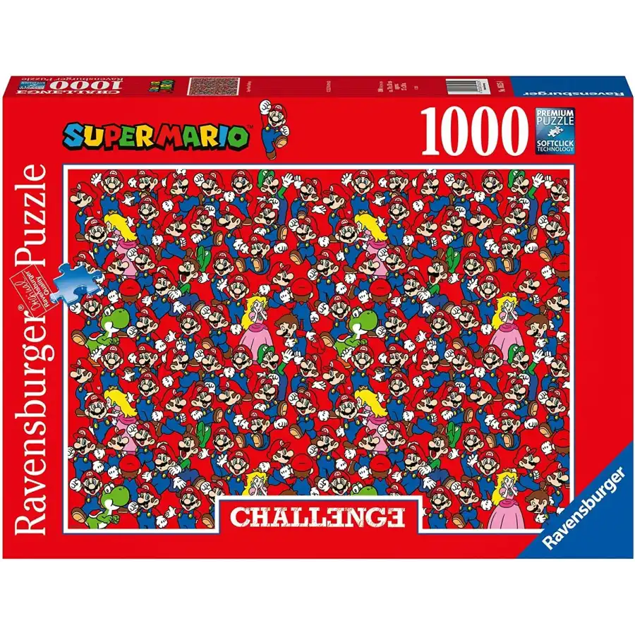 Super Mario Puzzle 1000 Pezzi 16525 Ravensburger - 1