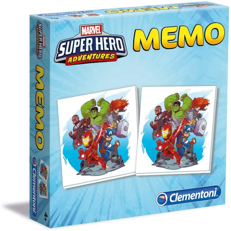 Memo Games Marvel Superhero Avengers 18075 Clementoni - 2