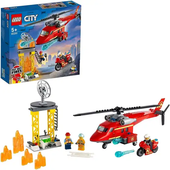 Lego City 60281 Fire Rescue Helicopter Lego - 2