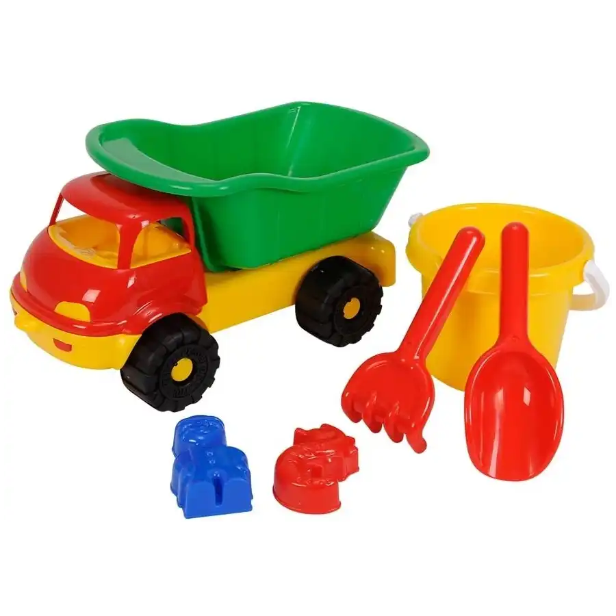 Camion con secchiello e Accessori per la Spiaggia 6041 Androni Giocattoli - 1