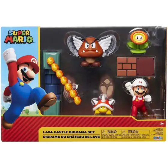 Super Mario Set Castello Lava  Jakks Pacific - 5
