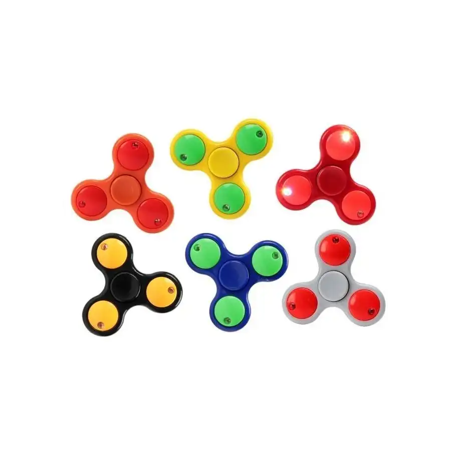 Fidget Spinner Pro con Luci Colori Assortiti - 1 Fidget Spinner Pro con Luci Colori Assortiti - 1