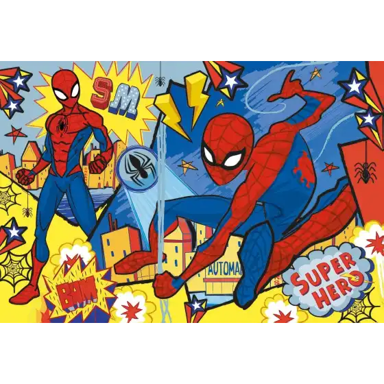Spiderman Supercolor Puzzle 24 Maxi Pezzi 24216 Clementoni - 2