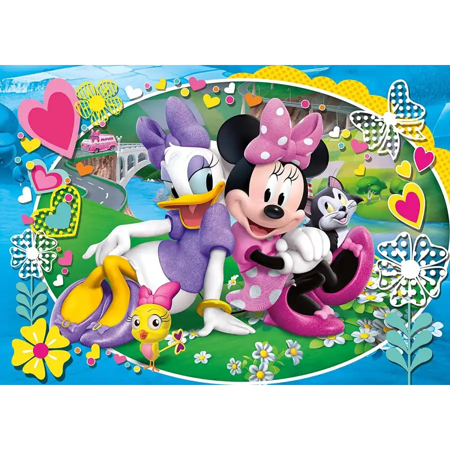 Disney Minnie Supercolor Puzzle 104 Maxi Pezzi 23708 Clementoni - 2