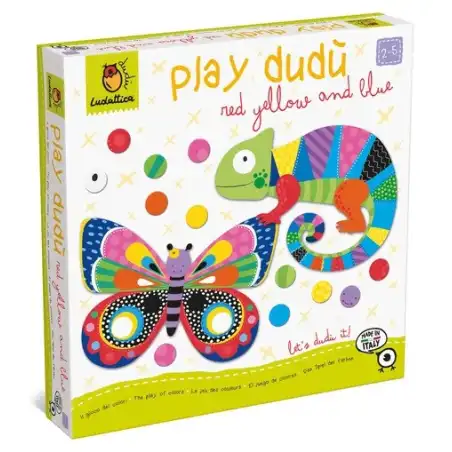 Play Dudù Rosso Giallo e Blu Originale - 1