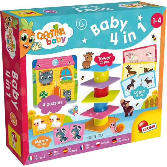 Carotina Baby - Baby 4 in 1 79872 Lisciani - 1