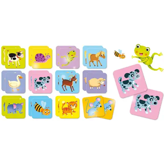 Carotina Baby - Baby Memo Animali 80045 Lisciani - 2