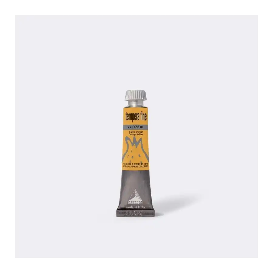 Maimeri Tempera Fine 20 ml Giallo Arancio M2502072 3 Pz Fila - 1