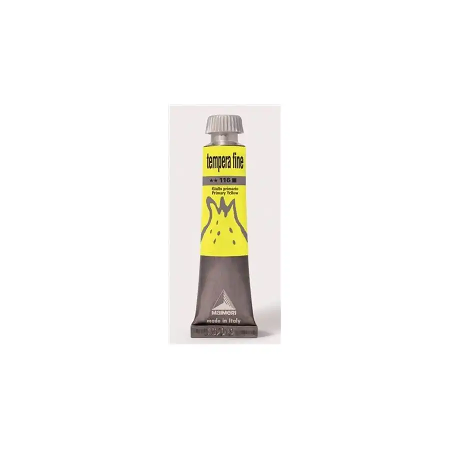 Maimeri Tempera Fine 20ml Giallo Primario M2502116 3 Pz Fila - 1