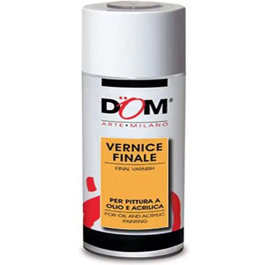 Vernice Finale per Pittura ad Olio e Acrilica Lucida 400ml DOM 627 CWR - 1