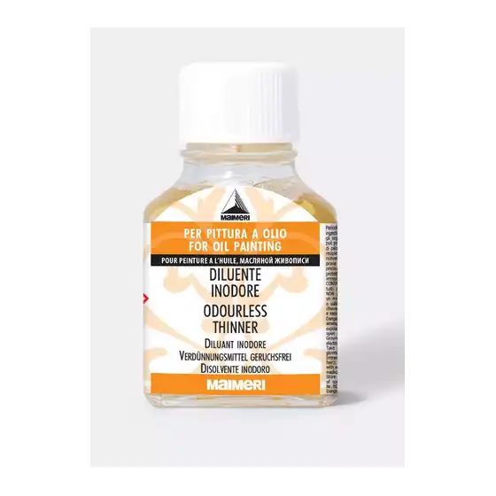 Maimeri Diluente Inodore Per Pittura ad Olio Flacone 75ml M5816600 Fila - 1
