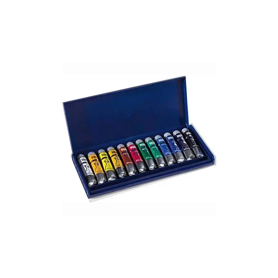 Maimeri Colori Tempera Fine 20ml Valigia 12 Pz M2598440 Fila - 1