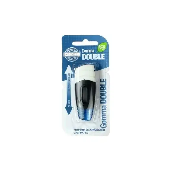Gomma Doppio Uso Matita Cancpen per penne cancellabili 26NIK050 Colori Assortiti NikOffice - 3