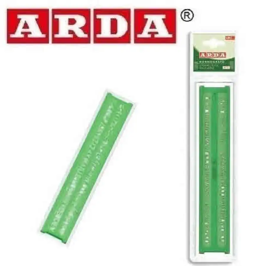 Normografo Norme Uni 10 mm Arda - 1