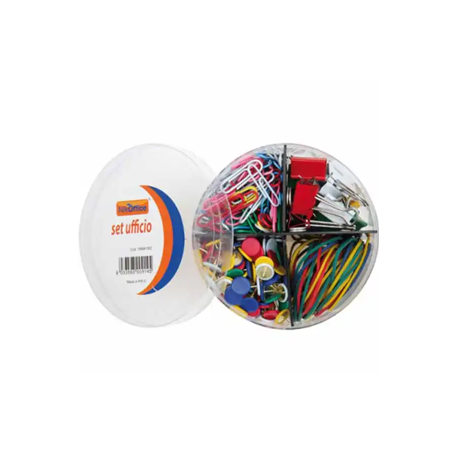 Set Ufficio Cancelleria 4 Scomparti 19NIK019/2 NikOffice - 1