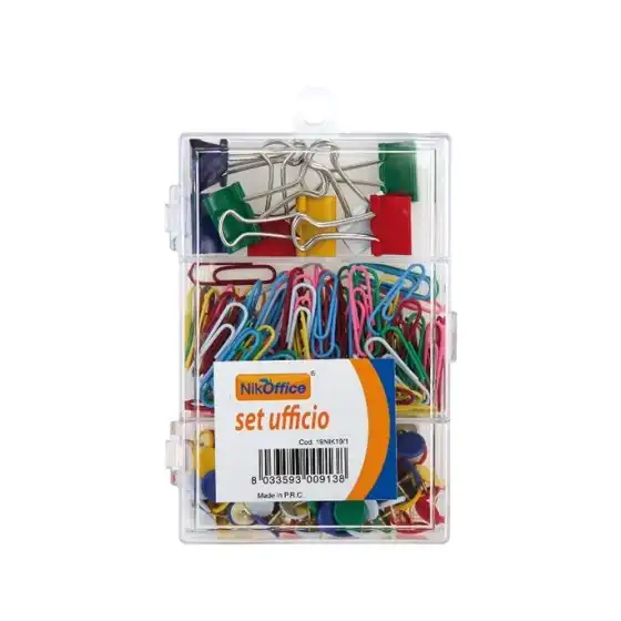 Set Ufficio Cancelleria 3 Scomparti 19NIK019 NikOffice - 1