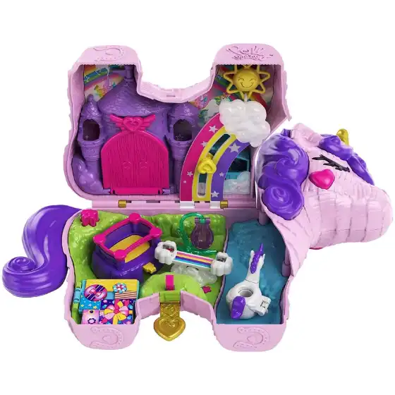 Polly Pocket Unicorno Magiche Sorprese GVL88 Mattel - 3