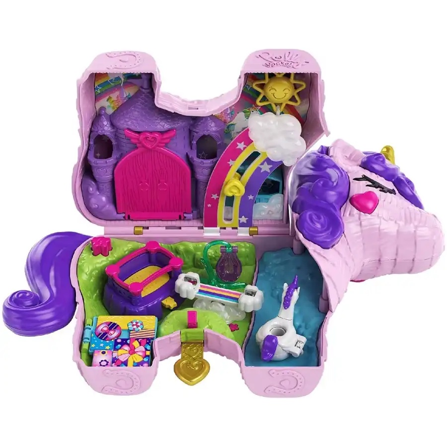 Polly Pocket Unicorno Magiche Sorprese GVL88 Mattel - 3